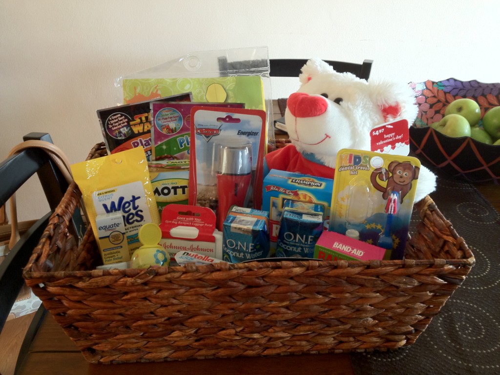 champions for kids energizer light up a life gift basket