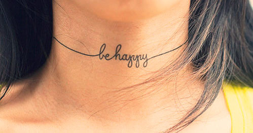 5 Things Your Neck Tattoo Says About You - The Rebel Chick