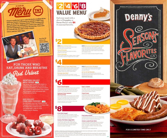 Check out the Delicious Denny's Season's Flavorites Menu DennysDiners