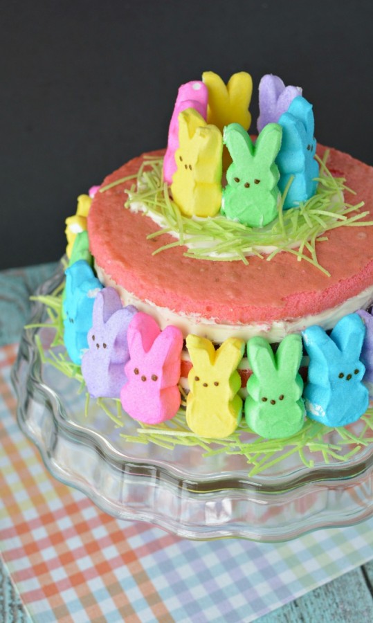 Bountiful Bunny Peep Easter Cake Recipe