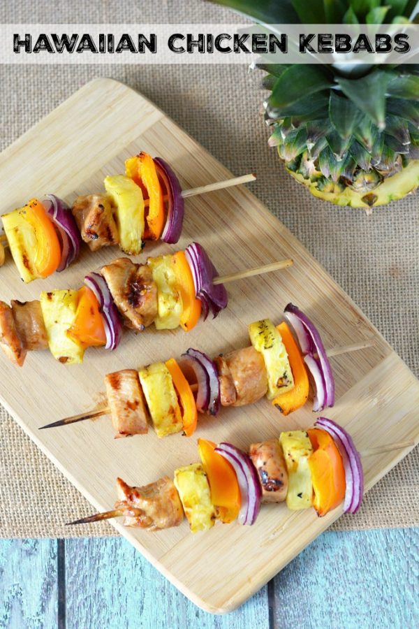 Hawaiian Chicken Kebabs Recipe