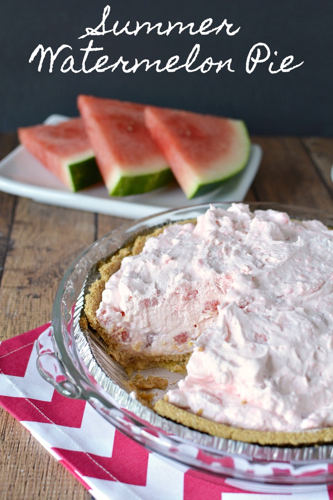 Cool Down With This Summertime Dessert: Summer Watermelon Pie Recipe ...