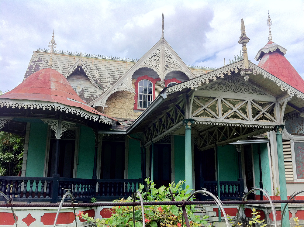 The Magnificent Seven In Port of Spain, Trinidad - Mille Fleurs or Salvatori House