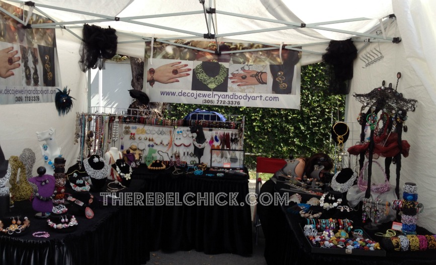 2012 Coconut Grove Arts Festival in Miami The Rebel Chick