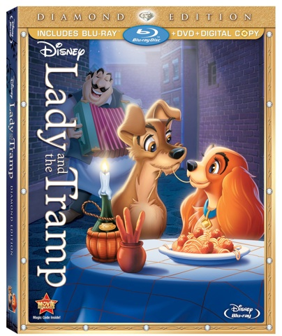 Lady and The Tramp blu ray box