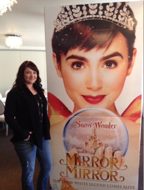 Meeting Mirror Mirror's Lily Collins