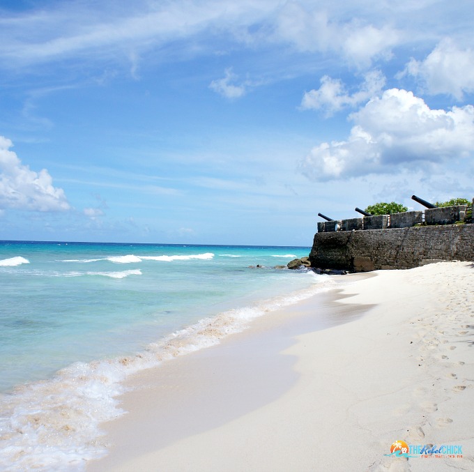 Needham’s Point Beach in Barbados  at the Hilton Barbados Resort