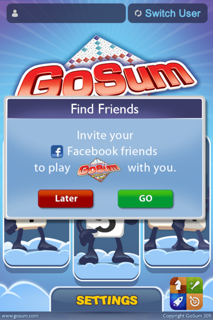 Fun GoSum Number Crunching Game