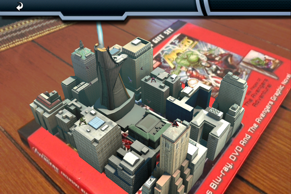 super heros augmented reality app, marvel's the Avengers
