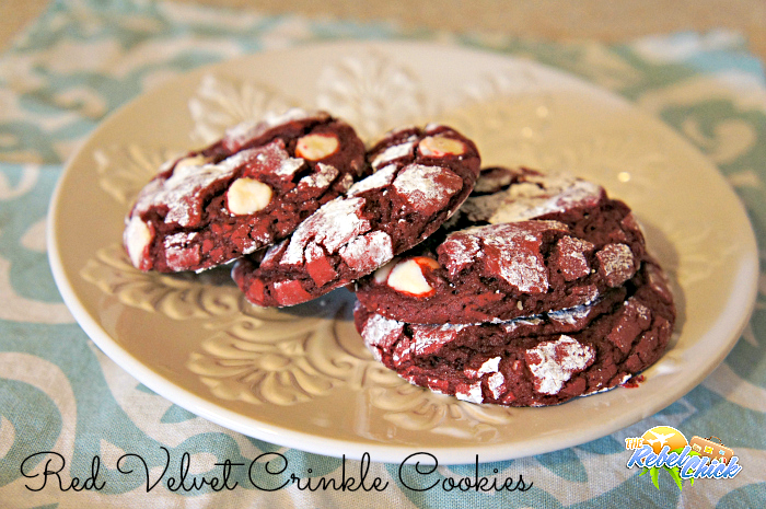 easy red velvet crinkle cookie recipe