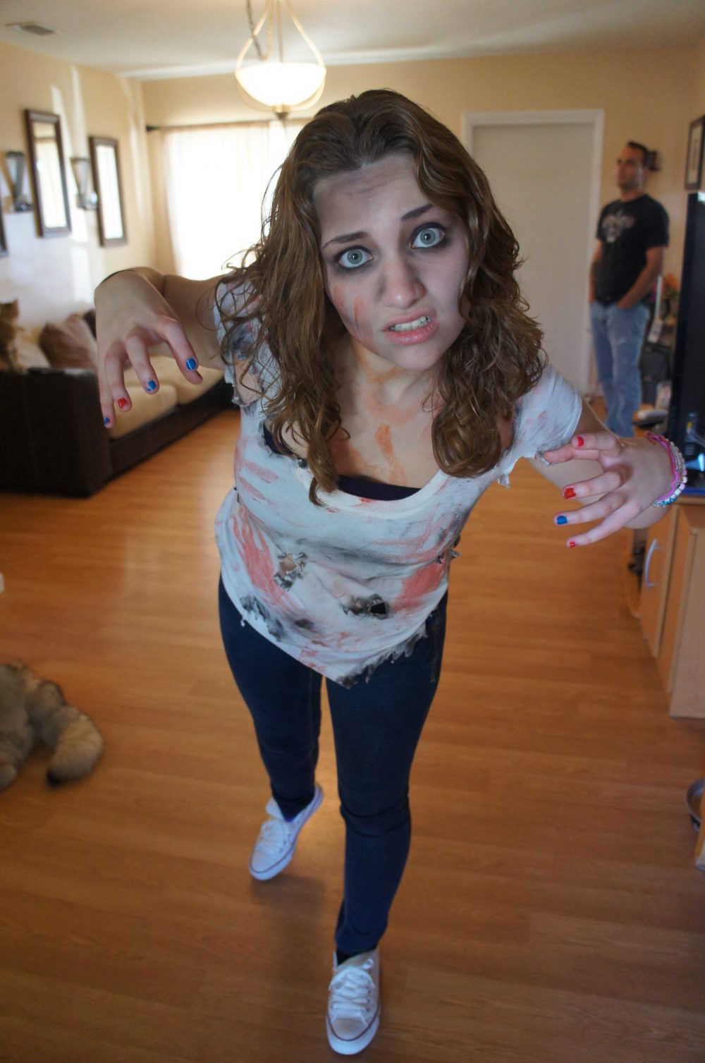 Homemade Scary Fun! The Walking Dead Zombie Costume