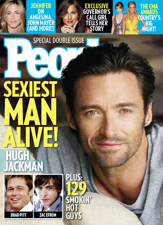 PEOPLE Magazine's Annual Sexiest Man Alive hugh jackman