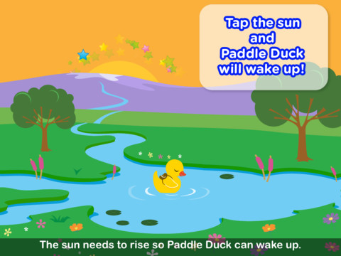 Paddle Duck, Interactive iPad App For Toddlers
