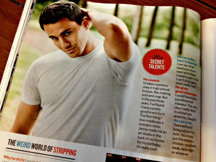 channing tatum people magazine's sexiest man alive issue 2012