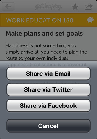 Get Happy App for iOS