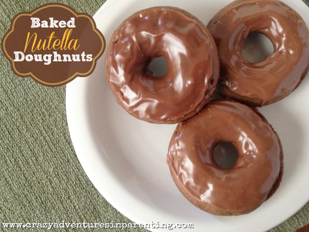 baked nutella doughnuts recipe
