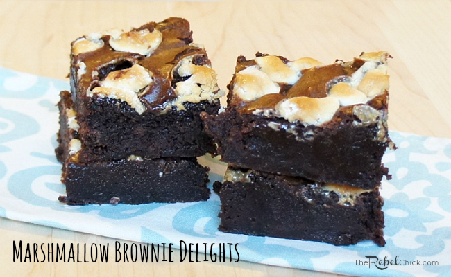 marshmallow brownie delight recipe