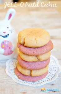 JELLO Pastel Cookies Recipe, these easy JELLO cookies make a great Easter cookie recipe.