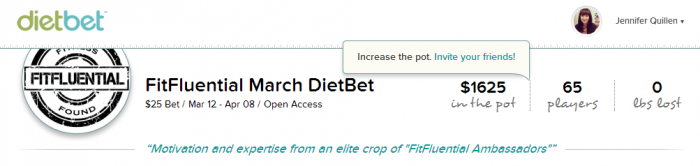 fitfluential diet bet program