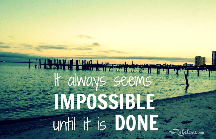 impossible quote