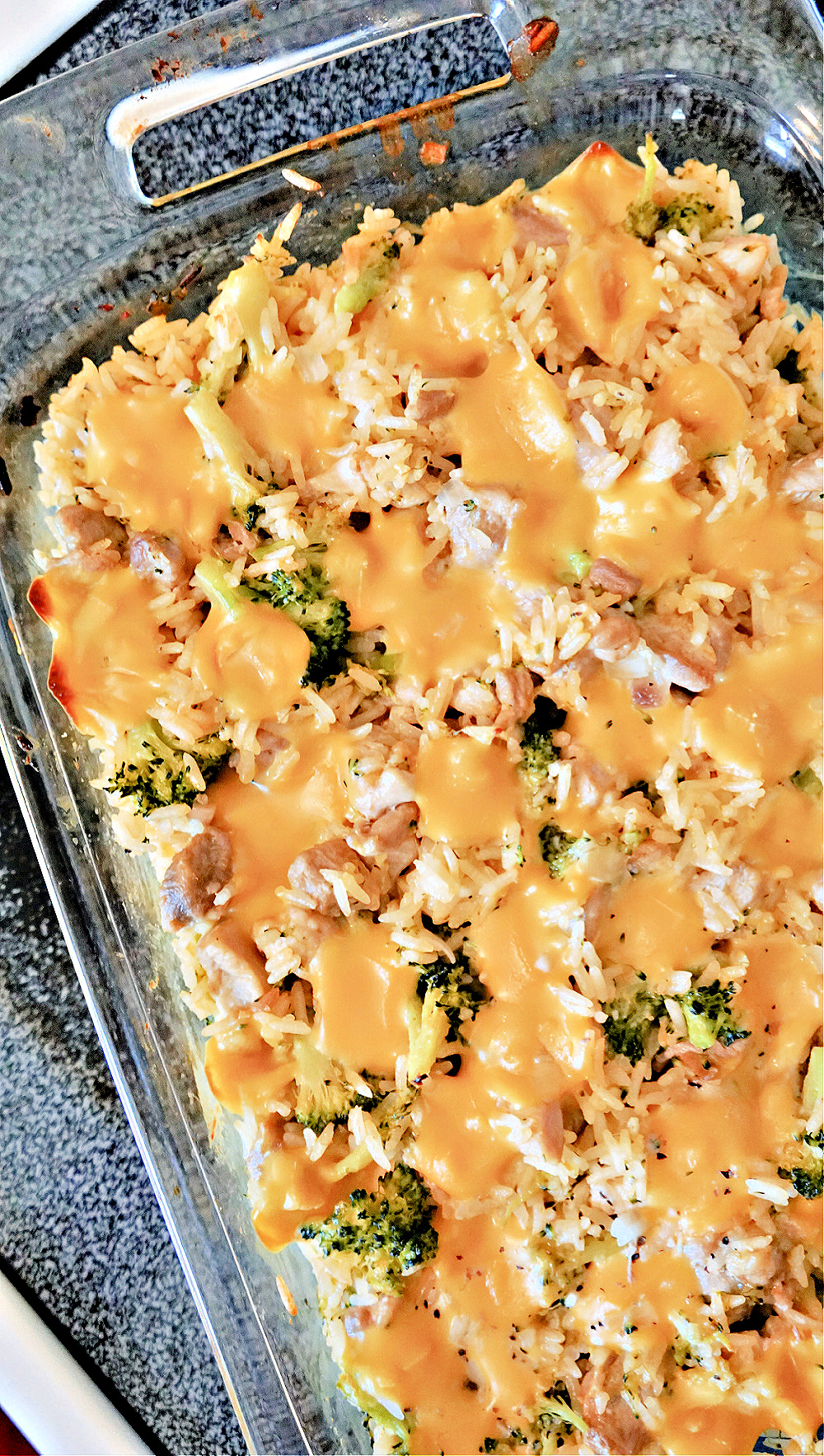 Velveeta Cheesy Broccoli & Chicken Casserole With Rice Recipe
