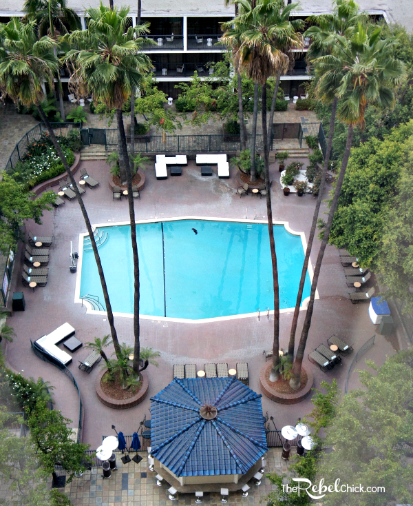 Pool at the Sheraton Universal City Hotel