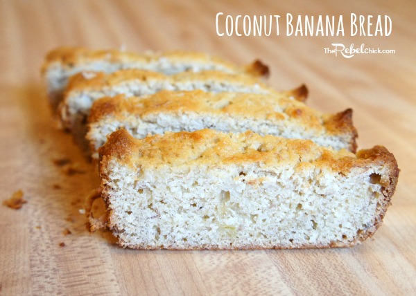 Coconut Banana Bread Recipe