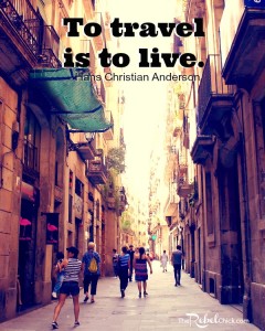 hans christian anderson quote about travel