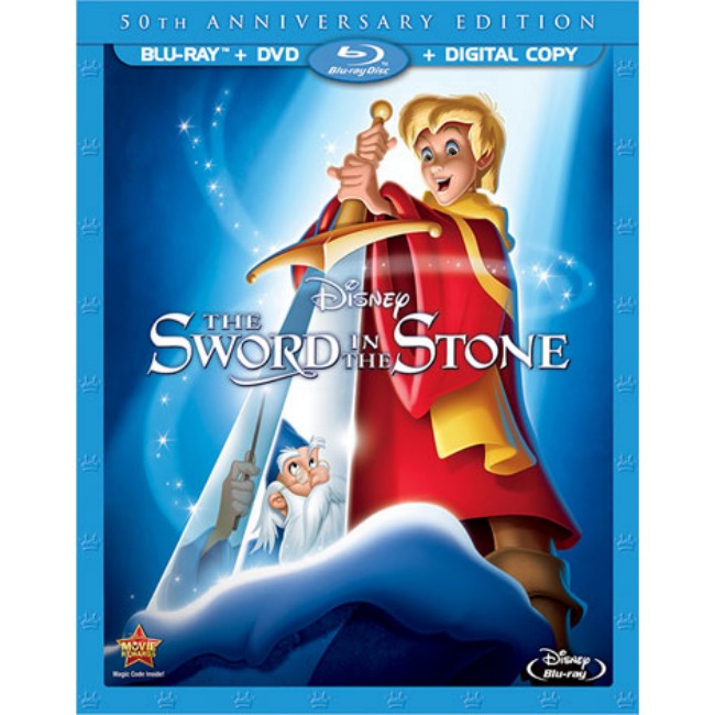 Disney's The Sword In the Stone 50th Anniversary Edition Blu-Ray Combo Pack