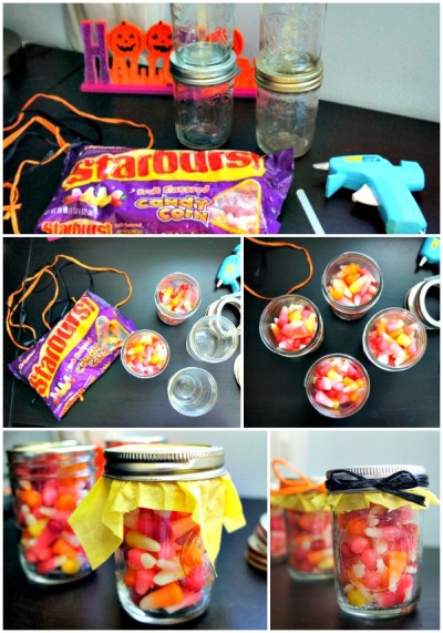 Not-So-Scary Easy Halloween Party Favors Craft #StarburstCandyCorn ...