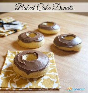 Baked Cake Donuts Recipe