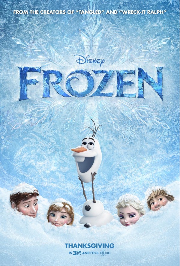 #disneyfrozen disney's frozen movie poster