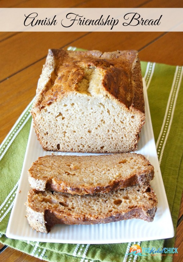 Bake With Friends Amish Friendship Bread Starter Recipe The Rebel Chick