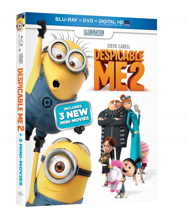 Despicable Me 2 Blu-ray Combo Pack Releases on 12/10! Catch a Sneak Peek!