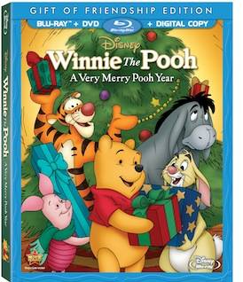 Winnie the Pooh Christmas gift of friendship edition blu-ray
