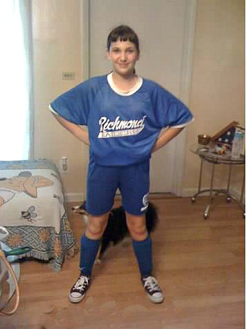 angeline soccer uniform