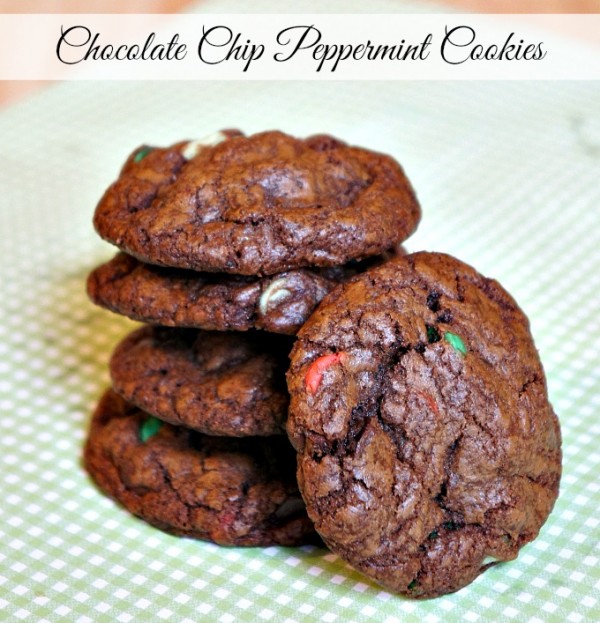 Double Chocolate Chip Peppermint Cookies Recipe - The Ultimate Christmas Cookie Recipe