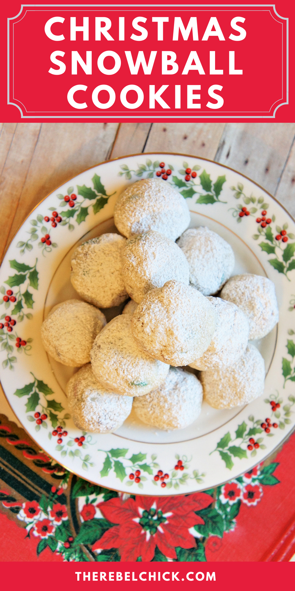 Christmas Snowball Cookies