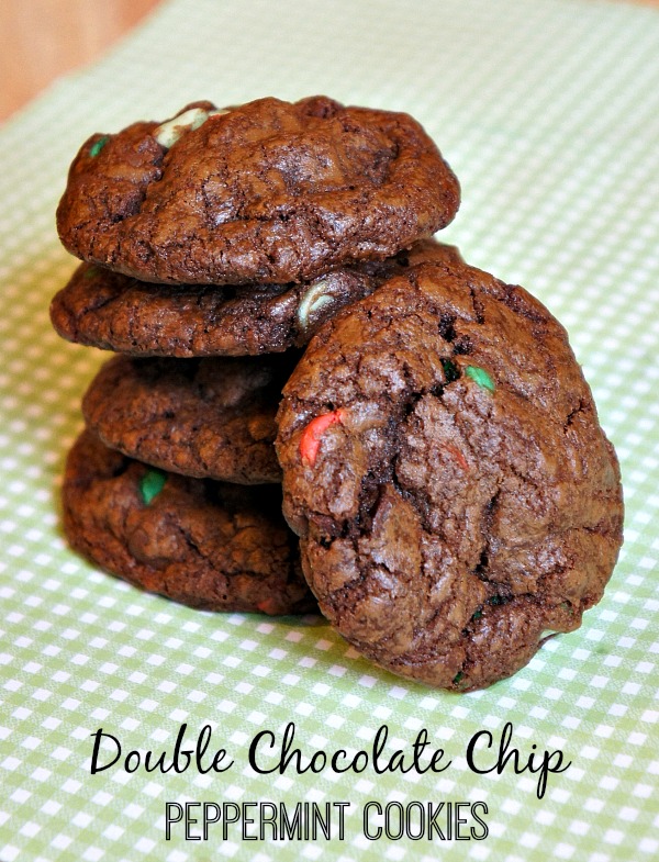 Double Chocolate Chip Peppermint Cookies Recipe - The Ultimate Christmas Cookie Recipe