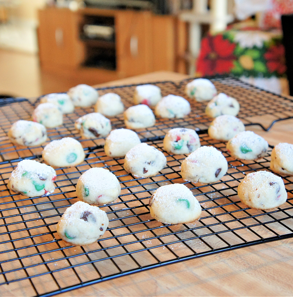 cookies on a cooling rack