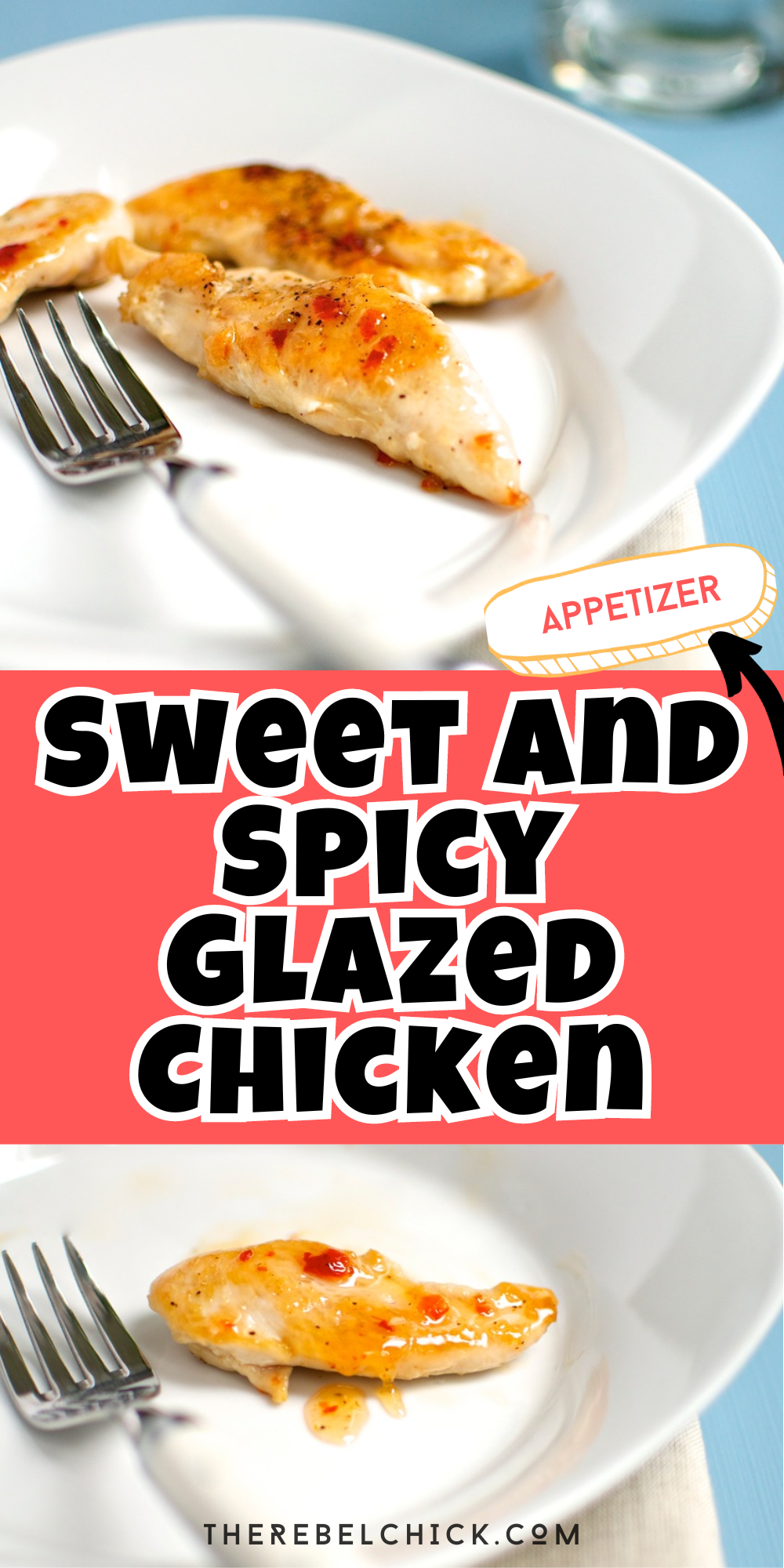 Sweet and Spicy Glazed Chicken
