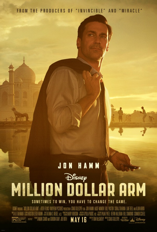 Million Dollar Arm Movie Poster 2014