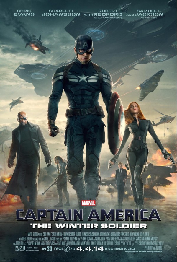 #CaptainAmerica Captain America: The Winter Soldier Movie Poster
