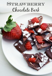 Driscoll's Strawberry Chocolate Bark Recipe