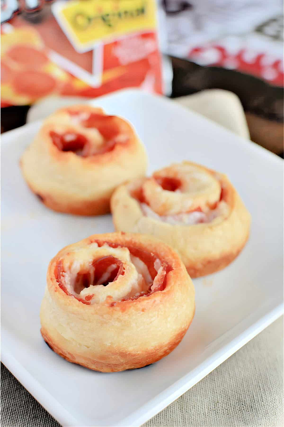 Pepperoni Pizza Rolls Recipe using Crescent Rolls