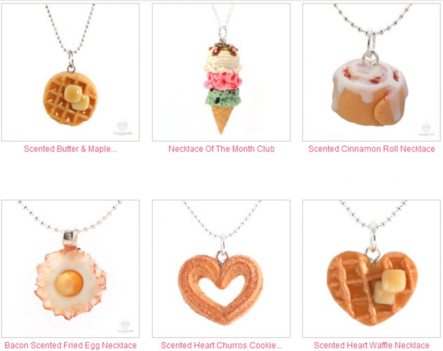 Tiny Hands Food jewelry The Rebel Chick