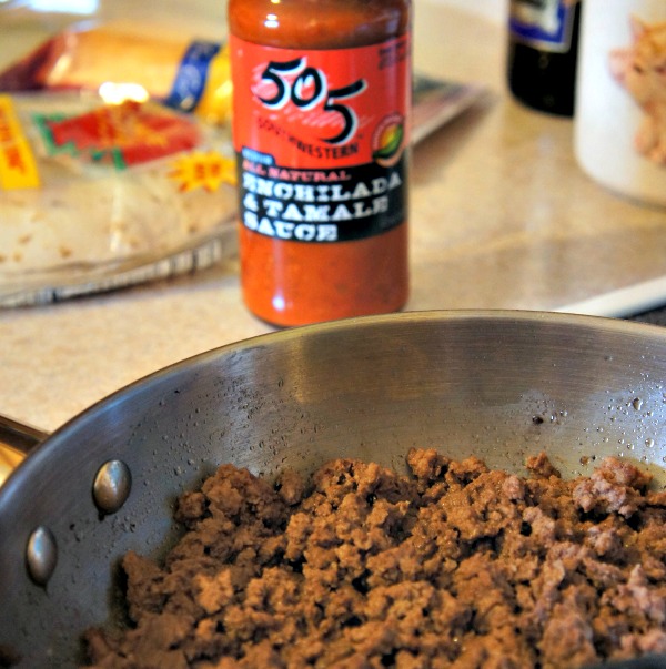 Cheesy Beef Enchiladas Recipe