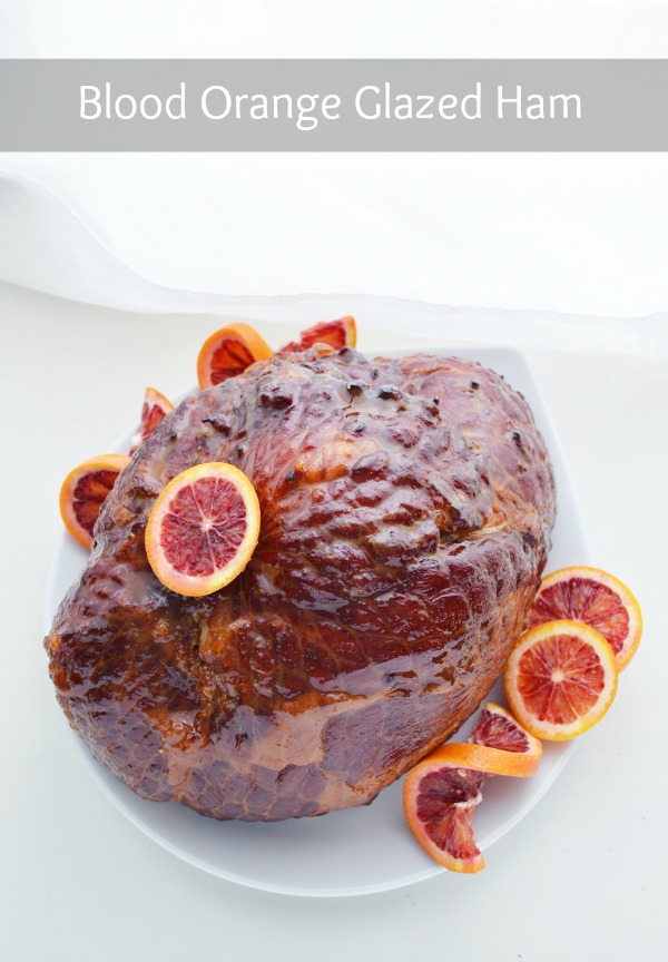 A Blood Orange Glazed ham recipe - an interesting twist on the classic Easter dish!