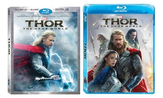 Thor The Dark World Blu-ray Combo Pack