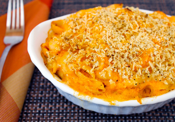 Baked Butternut Squash Macaroni and Cheese | The Rebel Chick